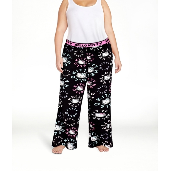Hello Kitty Other - 🌸Hello Kitty Black Sleep Pants NWT